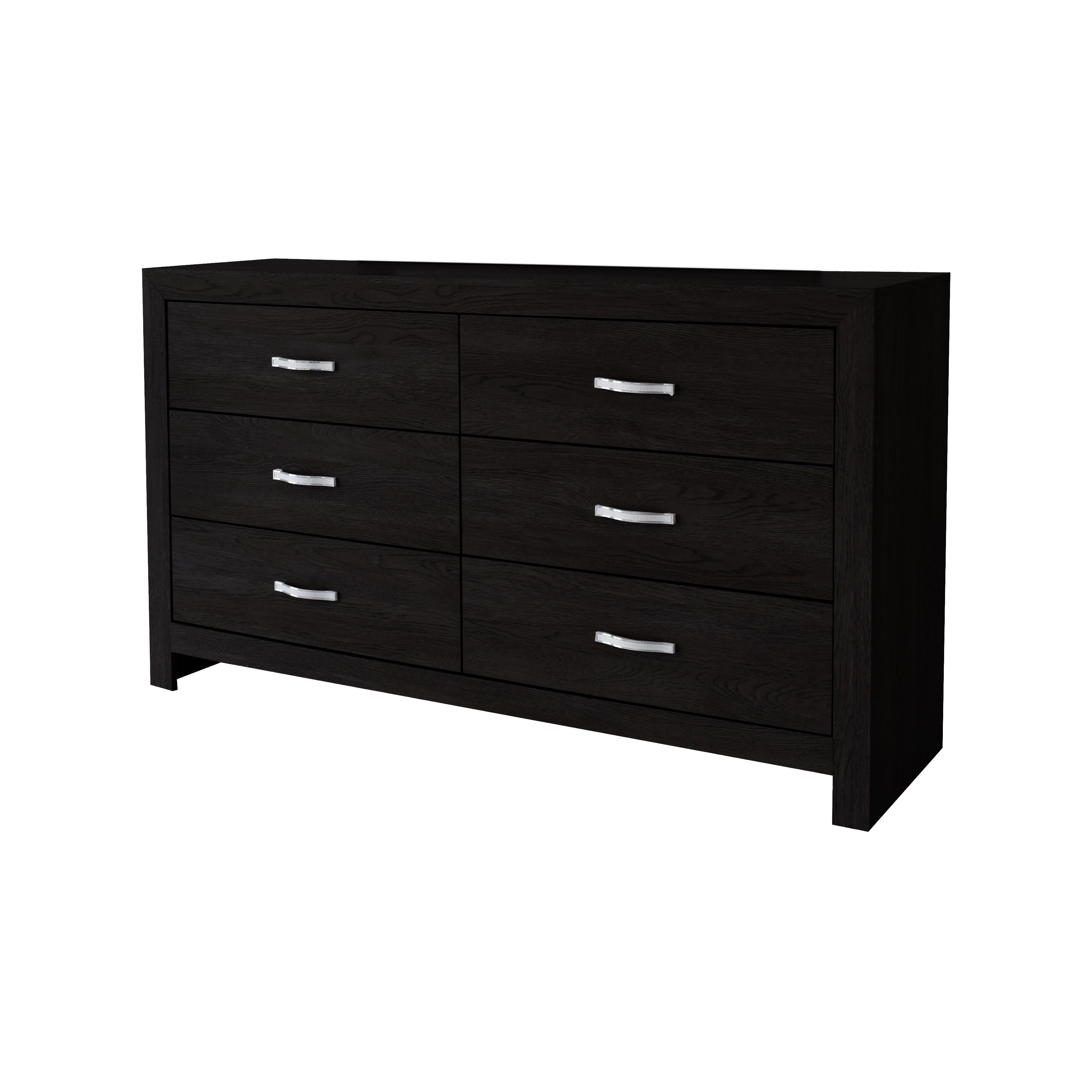 Crown Mark Jaylen B9280-1 Dresser - Black IMAGE 1
